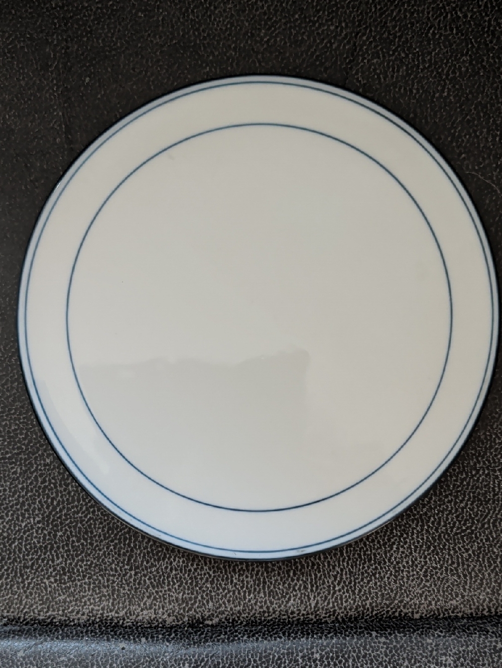 Dansk Christianshavn Blue White Trivet 7" Round Stoneware Portuguese